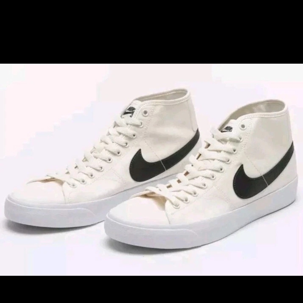 Nike SB Blazer Court Mid Sail/Anthracite White Shoes DC8901-102 Men's Size 13